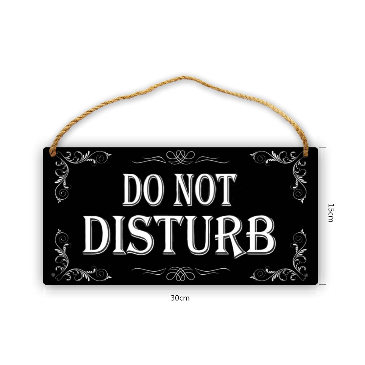Amazon.com: Do Not Disturb Door Sign Wall Art Hanging Front Door
